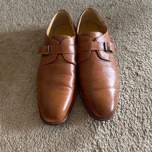 Brown Men’s Strap Dress Shoes
